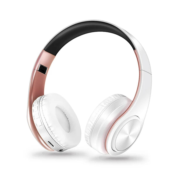 Urban Techy HiFi Bluetooth Headphones – Stereo with FM Radio, SD Card & Mic for Mobile