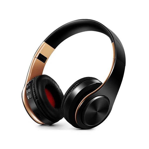 Urban Techy HiFi Bluetooth Headphones – Stereo with FM Radio, SD Card & Mic for Mobile