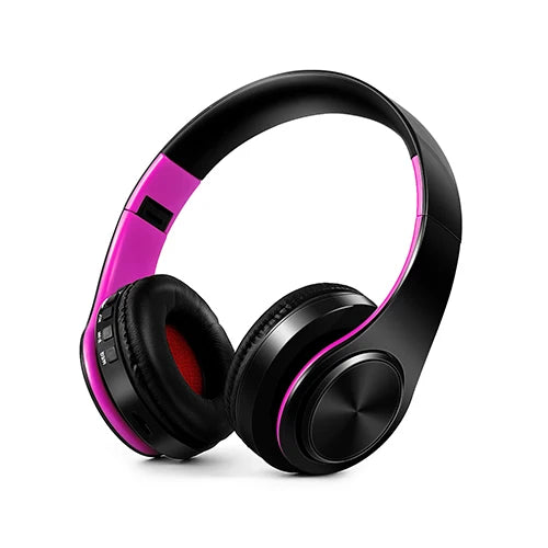 Urban Techy HiFi Bluetooth Headphones – Stereo with FM Radio, SD Card & Mic for Mobile
