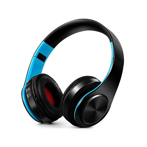 Urban Techy HiFi Bluetooth Headphones – Stereo with FM Radio, SD Card & Mic for Mobile