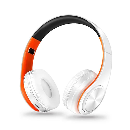 Urban Techy HiFi Bluetooth Headphones – Stereo with FM Radio, SD Card & Mic for Mobile