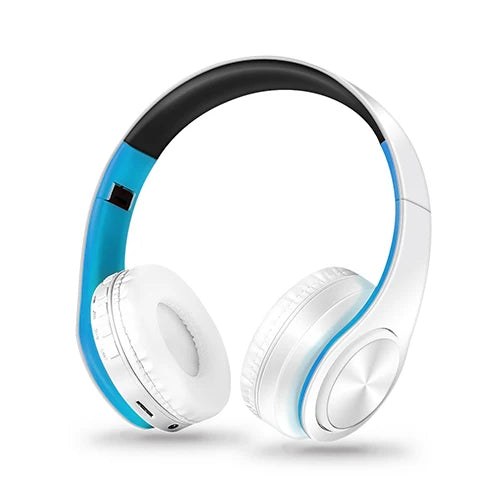 Urban Techy HiFi Bluetooth Headphones – Stereo with FM Radio, SD Card & Mic for Mobile