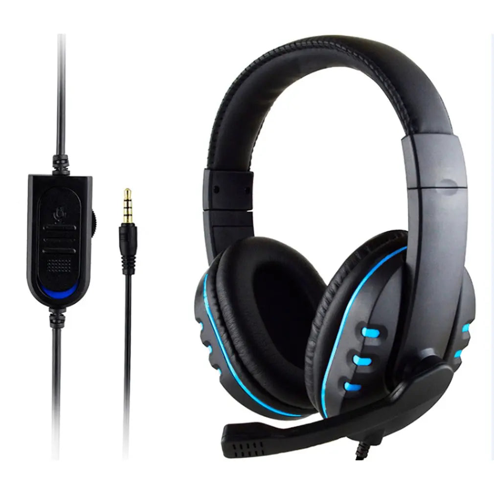 Urban Techy 3.5mm Gaming Headset – Stereo Earphones with Mic for PS4, PC & Chat