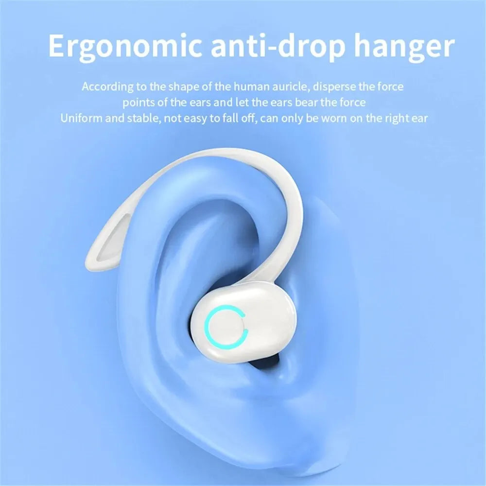 Urban Techy BT5.2 Single Ear Hook Business Earphone – Ultra Long Battery Wireless Headset