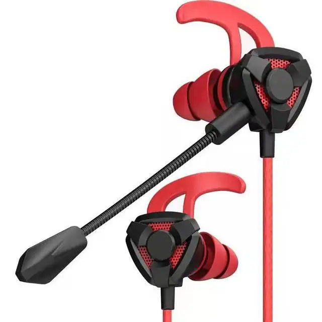 Urban Techy Wired Gaming Earbuds – In-Ear Headset with Mic for PS4, PUBG & CSGO