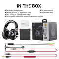 Oneodio A71 Wired Studio DJ Headphones – Over-Ear HiFi with Mic for Recording & Gaming