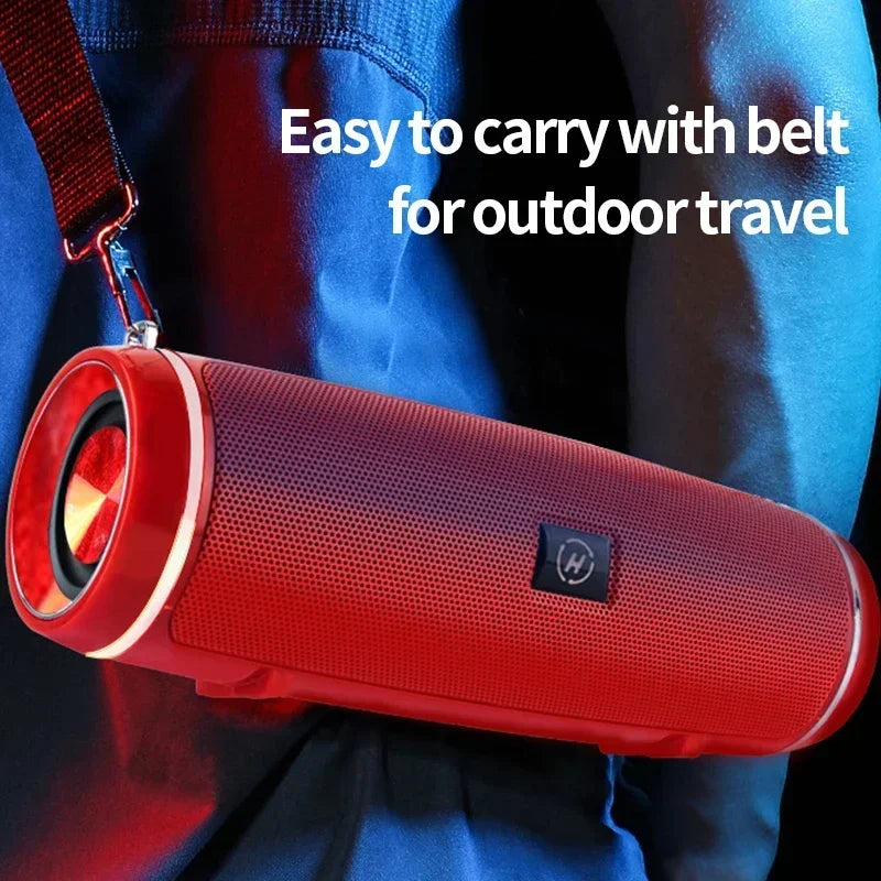 Urban Techy 200W Portable Wireless Bluetooth Speaker – 3D Stereo Surround, TWS, FM