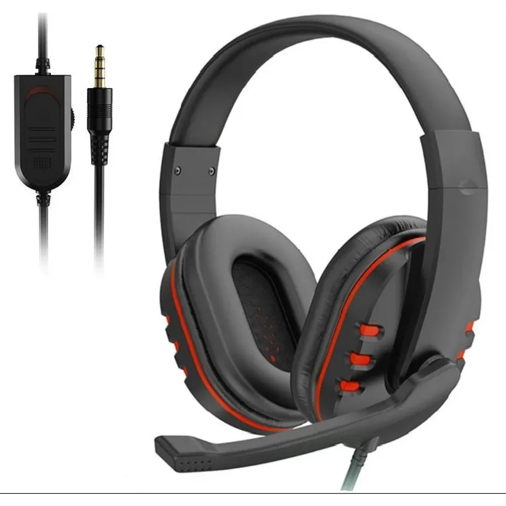 Urban Techy 3.5mm Wired Gaming Headset – Earphones with Mic for PS4 & PC