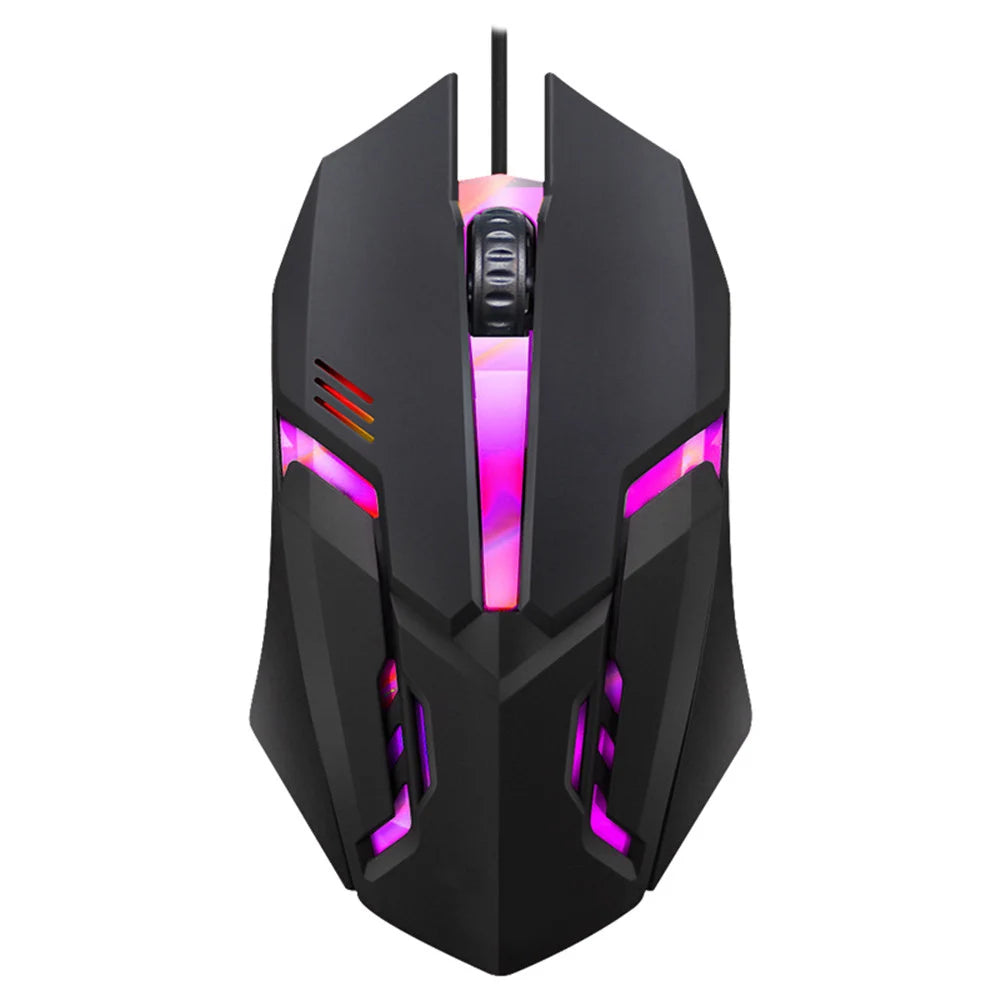 Urban Techy Wired Gaming Mouse – 5000 DPI, RGB Backlit, Silent Click