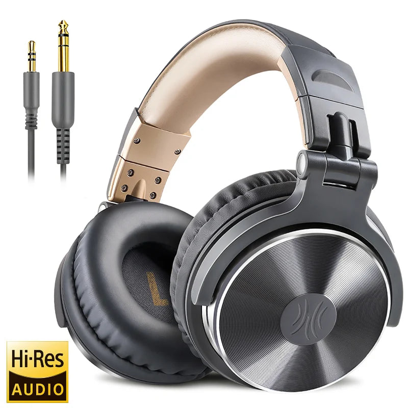 Oneodio Over-Ear HiFi Studio DJ Headphones – Wired Monitor for Gaming, Music & PC