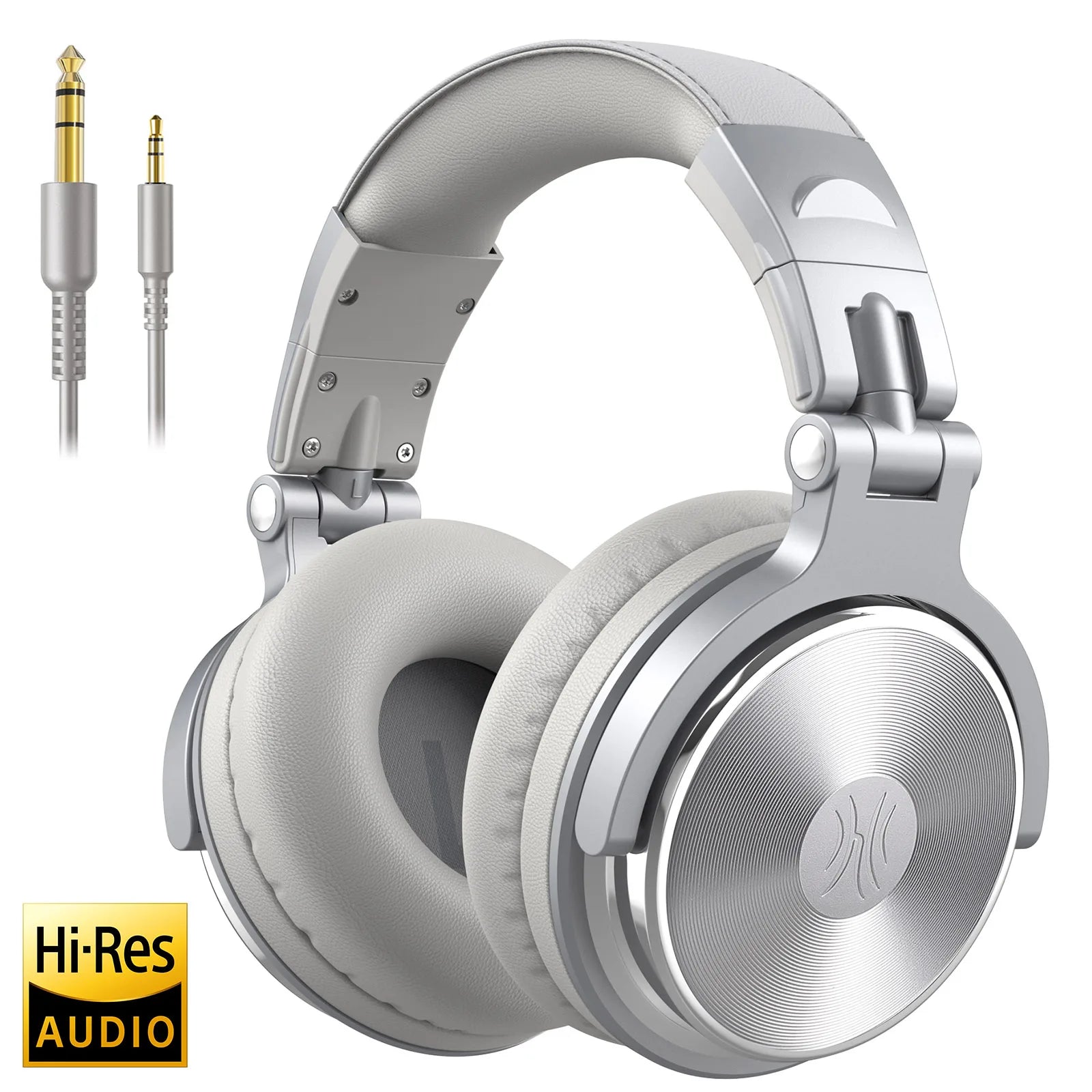 Oneodio Wired HiFi Studio DJ Headphones – Over-Ear Hi-Res with Mic for AMP, Guitar & Phone