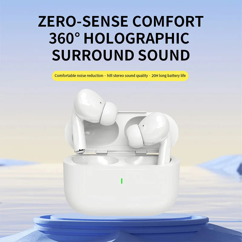 Air Pro TWS Wireless Earphones – HiFi Bluetooth, Noise Reduction & Waterproof for iPhone & Android