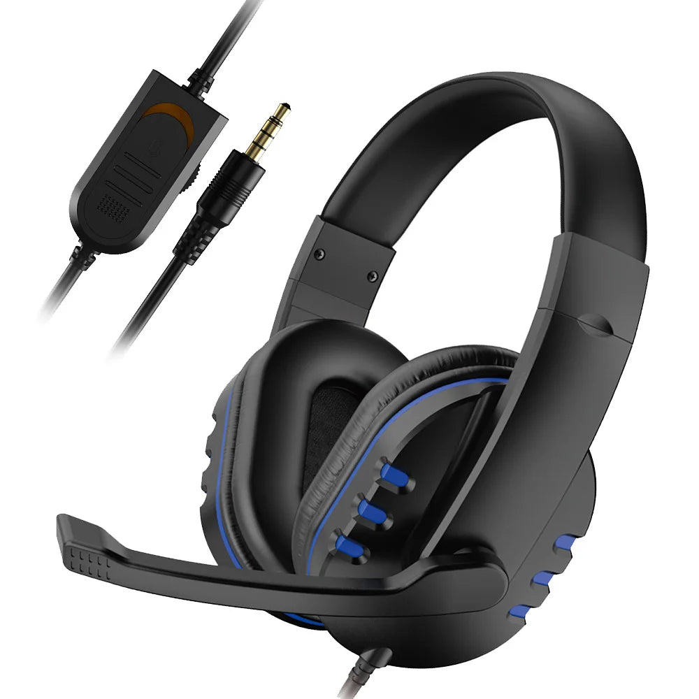 Urban Techy 3.5mm Gaming Headset – Stereo Earphones with Mic for PS4, PC & Chat
