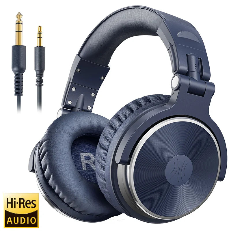 Oneodio Over-Ear HiFi Studio DJ Headphones – Wired Monitor for Gaming, Music & PC
