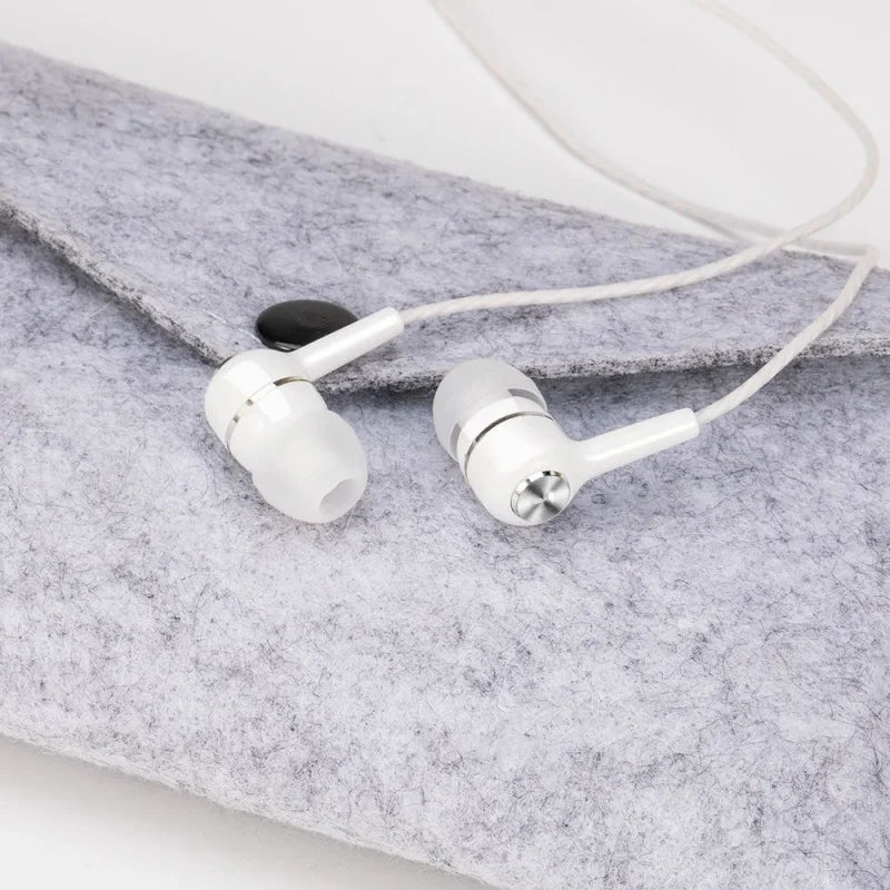 Urban Techy 3.5mm Wired Earphones – HiFi Heavy Bass, Sports & Gaming with Mic