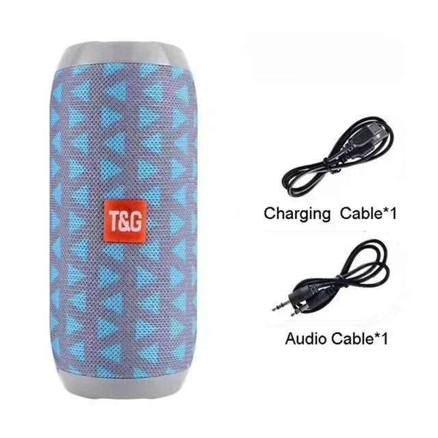 Urban Techy Portable Wireless Bluetooth Speaker – Waterproof Subwoofer, FM Radio & TF