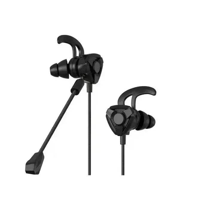 Urban Techy Gaming Earbuds with Mic – Wired In-Ear Headset for PUBG, CSGO & PS4