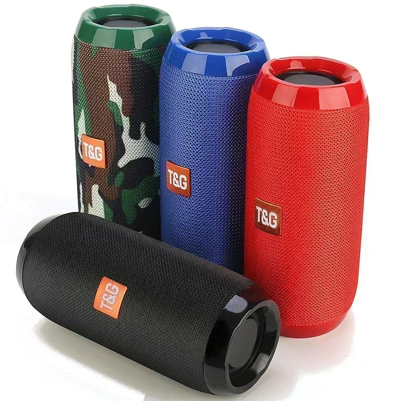 Urban Techy Portable Wireless Bluetooth Speaker – Waterproof Subwoofer, FM Radio & TF