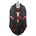 Urban Techy Ergonomic Gaming Mouse – 4-Button USB RGB Backlit