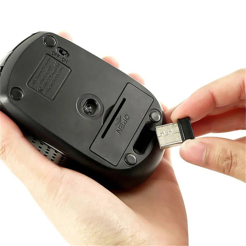 Urban Techy 2.4G Wireless Mouse – Slim, Silent, 1600 DPI for MacBook & PC