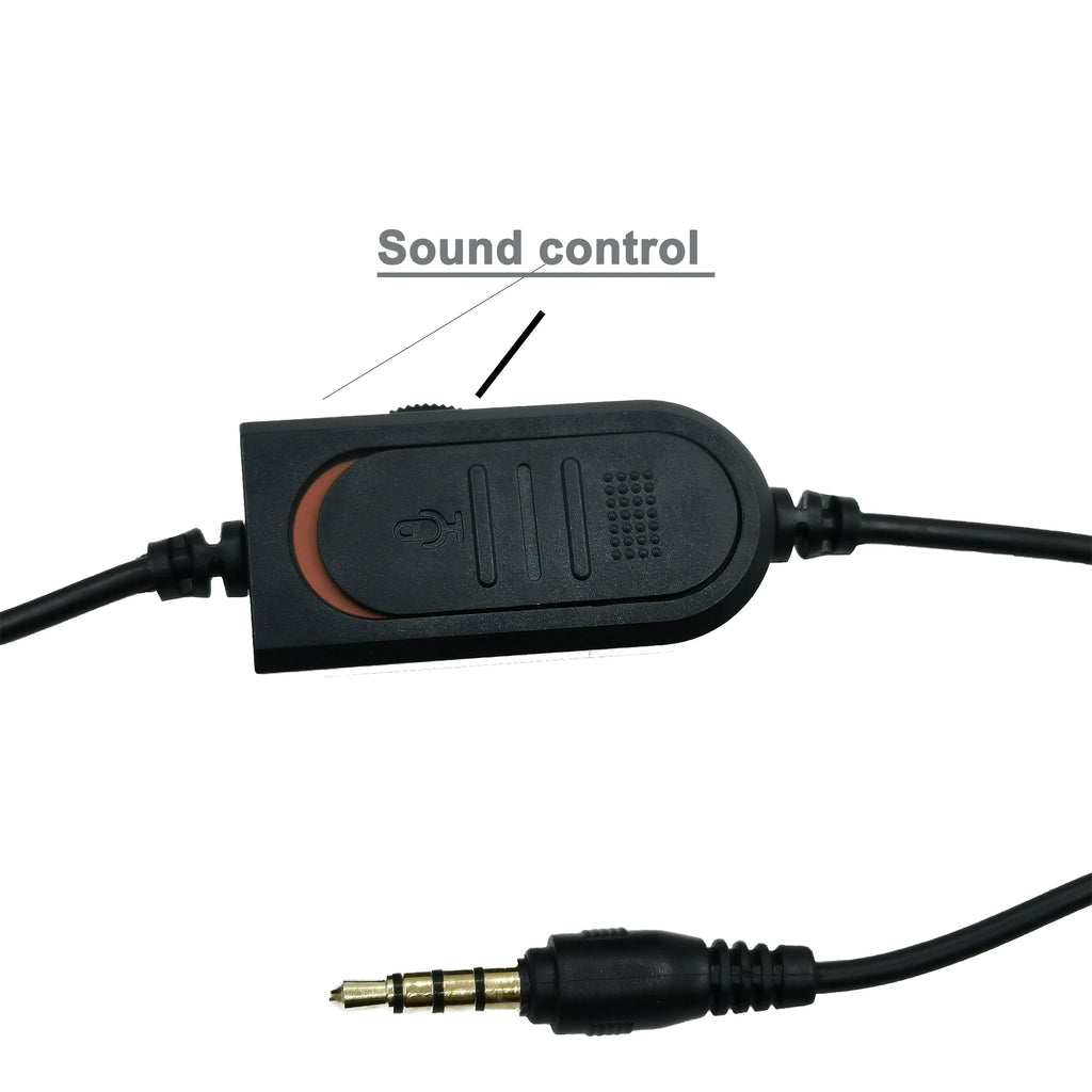 Urban Techy 3.5mm Wired Gaming Headset – Earphones with Mic for PS4 & PC