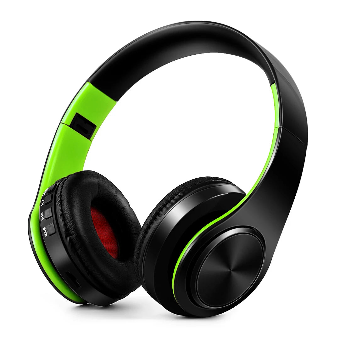 Urban Techy Wireless Bluetooth Stereo Headset – Sports Overhead with Mic for TV, PC & Tablet