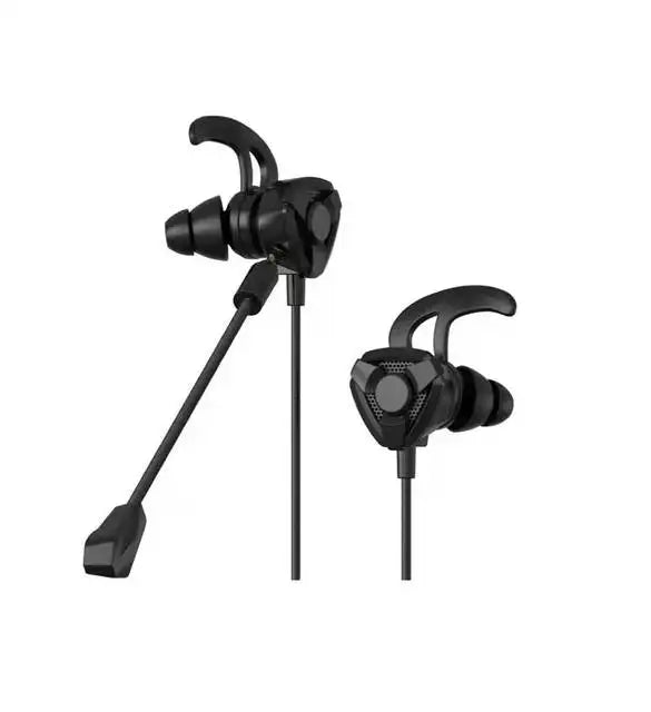 Urban Techy Wired Gaming Earbuds – In-Ear Headset with Mic for PS4, PUBG & CSGO