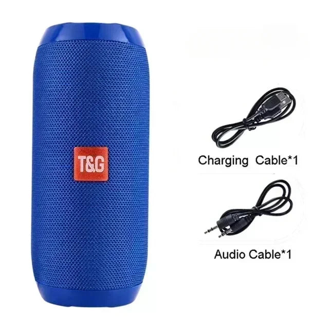 Urban Techy Portable Wireless Bluetooth Speaker – Waterproof Subwoofer, FM Radio & TF