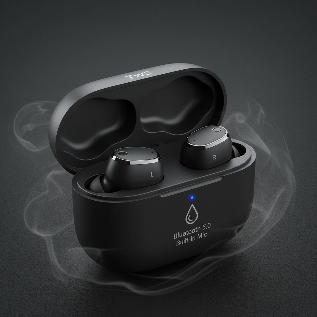 Urban Techy Wireless Bluetooth 5.0 Sports Earbuds TWS Waterproof with Mic