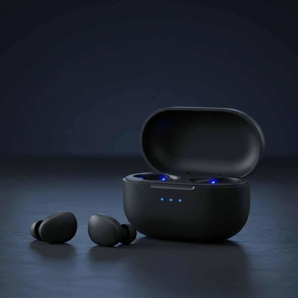 X55 Sleeping Wireless Mini TWS Hidden Earbuds Waterproof HD Call