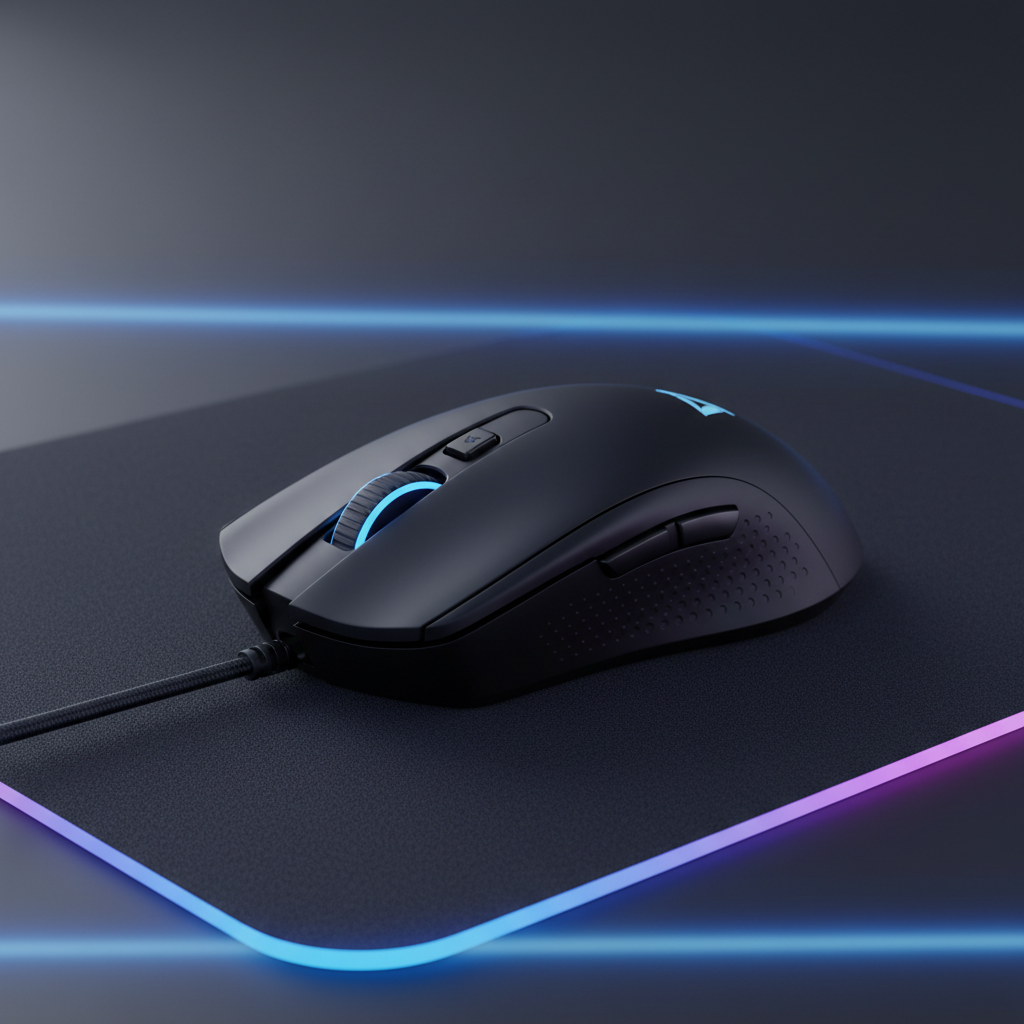 Urban Techy 6400 DPI Wired Gaming Mouse High Precision E-Sports Office